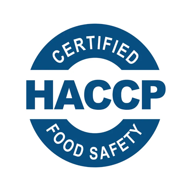 certified HACCP food safety