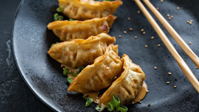 Asian Wrappers | pork gyoza